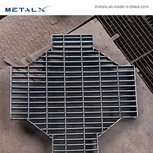 [Hot Item] OEM Grating Steel Steel Grating Serrated Flat Bar Drain Cover Steel Bar Grate Floor Grating