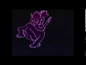 Dumbo, Pink Elephants on Parade 1941 v 2019