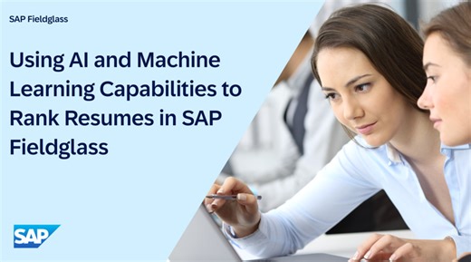 Using AI and Machine Learning Capabilities to Rank Resumes in SAP