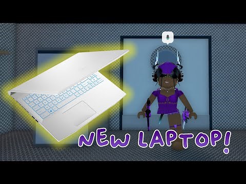 Unboxing My New Gaming Laptop! (MM2 Sheriff Wins + Hero Victories)