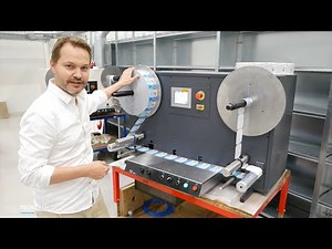 GM LRFT25 Label Rewinder / Inspector's operations guide