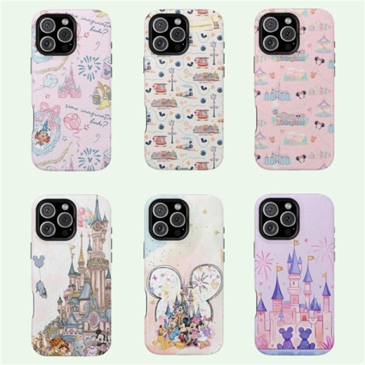 Disney Castle Pastel Phone Case, Disneyland Cover for iPhone - Etsy