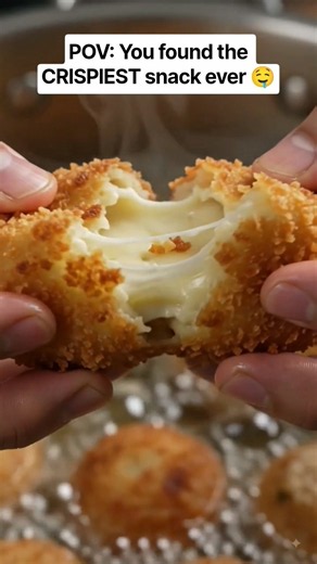 Crispy Cheesy Chicken Balls That Will Make You Drool! 🤤🔥