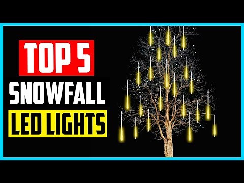 Top 5 Best Snowfall LED Lights for Outdoor Decoration 2025