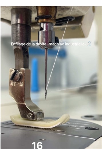 Enfilage de la Droite : Guide Pratique pour Machines Indus.