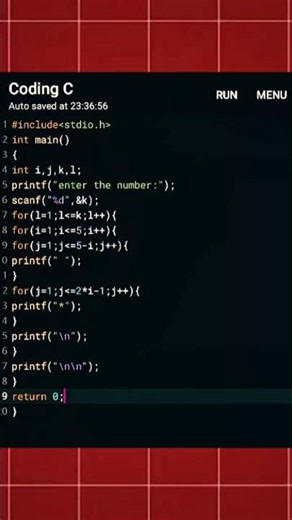 ⚠️Equilateral triangle in C programming Coding🧑‍💻💀🤯🤫.......