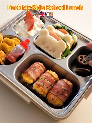 Simple UK Lunch Box #uklunchideas #uklunchlovers #ukfood #ukviralclip