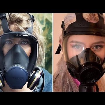 Gorgeous and very attractive latex full face gas masks designs ideas