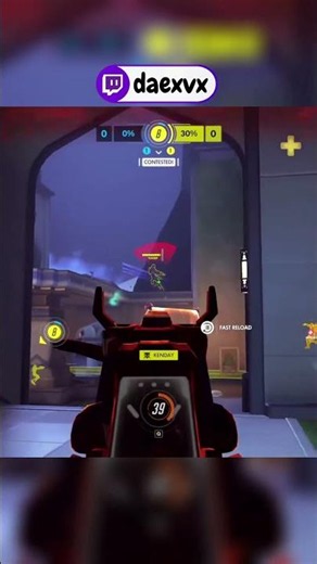 idk how i got 2 w that nade 😹😹 #fyp #overwatch #dae #emre #aim