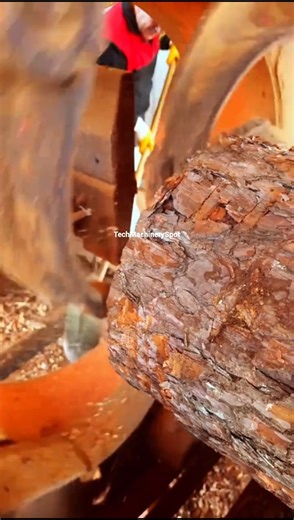 This Machine REMOVES BARK Without Wasting Furniture Wood!