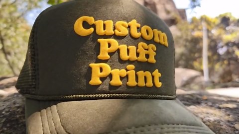 Custom 3D PUFF Foam Trucker Hat,personalized With Your Own Text,custom Puff Hat,custom Cursive Hat,puff Print Team Name Hat3d Puff Print Hat - Etsy