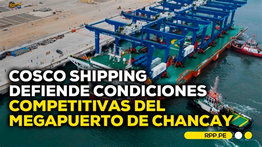 6.8K views · 14 reactions |  Indecopi presentó un informe sobre la competencia en la prestación de servicios portuarios en el Megapuerto de Chancay, ante lo cual Cosco Shipping afirmó que el puerto brinda un entorno competitivo para los operadores logísticos del país.  https://youtu.be/b8kYgrJA74g #ROTATIVARPP | RPP Noticias | Facebook
