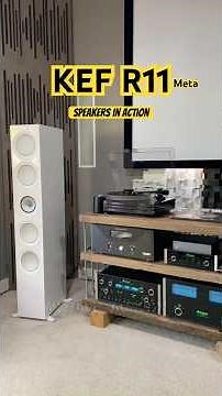 The KEF R11 meta speakers, see related video for my thoughts.