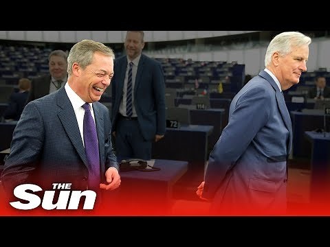 Nigel Farage's biggest BUST-UPS in the EU Parliament