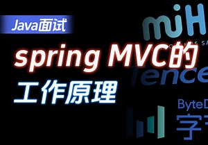 【Java面试】耗时3小时间动画精讲：Spring MVC的工作原理？
