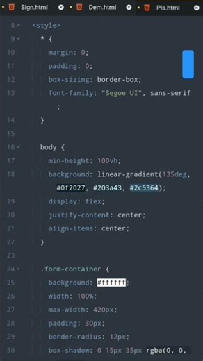 how to create a form #coding