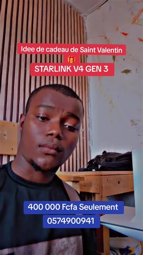 Et si le meilleur cadeau, c’était Internet partout ? 🎁🚀📡 Le Starlink V4 Gen 3 peut être le cadeau parfait pour un proche, un parent, un partenaire ou même pour votre entreprise. ✔ Pour quelqu’un qui vit en zone rurale ✔ Pour un bureau qui a besoin d’une connexion stable ✔ Pour un chantier ou un site isolé ✔ Pour offrir plus de confort et de performance Offrir Starlink, ce n’est pas juste offrir un appareil… C’est offrir la connexion, la rapidité et la liberté d’être en ligne partout. 📞 225 0