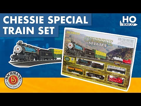 Bachmann HO Scale 00750 Chessie Special Train Set