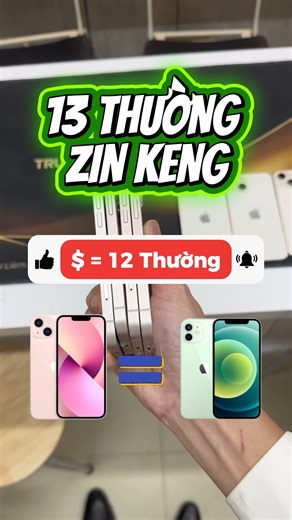 13 thường mà GlA ngang 12 thường? 😳 Nghe khó tin nhưng Trường Giang Mobile đang làm thật! #TruongGiangMobile #lPhone13 #GiaBatNgo #106ThaiHa #247NgoXuanQuang | Trường Giang Mobile