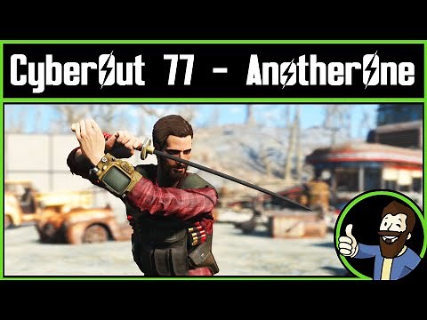 Crazy New Melee Animations! - Fallout 4 Mod Review: CyberOut 77 by AnotherOne