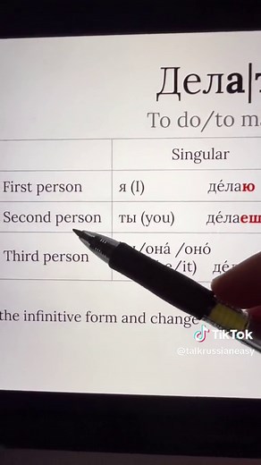 Learn Russian Verbs: 'To Do/To Make' in Present Tense