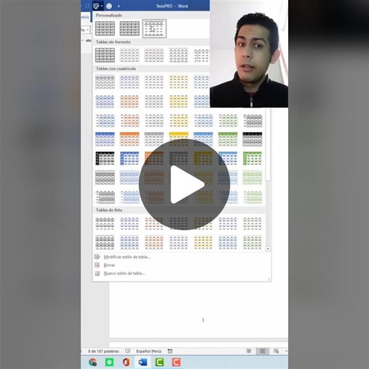 Aprende a Formatear Tablas en APA con Word