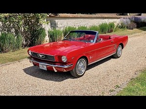 FORD MUSTANG 1966 cabriolet vendue chez GT VINTAGE CLASSIC CARS