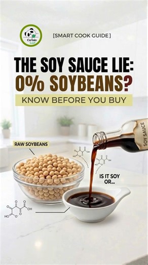 What’s inside your Soy Sauce? A Simple Selection Guide 🔍/Best Cooking Tips #SmartCookGuide #SoySauce