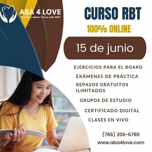 Curso de RBT 40 Horas con ABA 4 Love