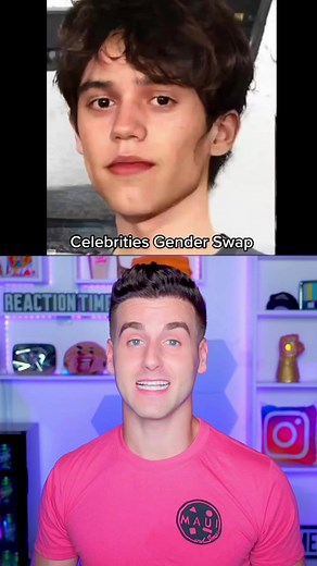 Guess the female celebrity by their opposite gender | Reaction Time