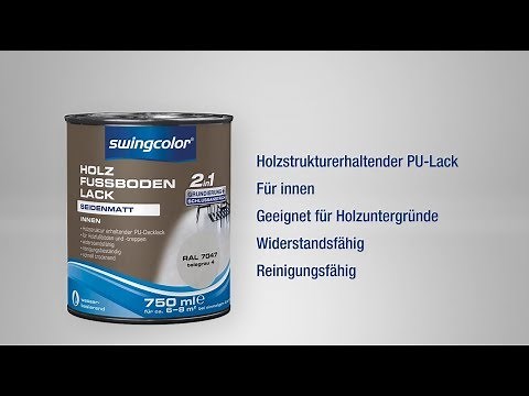 Der Holzfußbodenlack von swingcolor | BAUHAUS