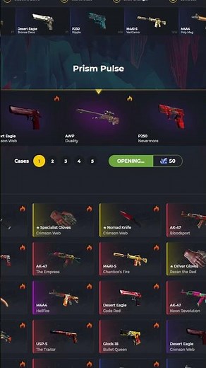 Free Bonus Case on FarmSkins - Prism Pulse Case | Promo Code "REDDIT"