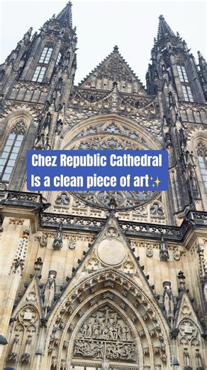 Chez republic in Prague ,cathedral🍀#europe #prague #usa #travel #trending