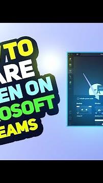 How to Share Screen on Microsoft Teams 2025