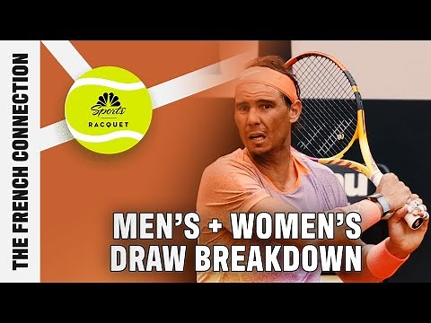 Takeaways from the men's and women's 2024 French Open draw | The French Connection | NBC Sports