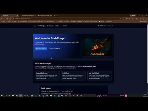CodeForge Presentation