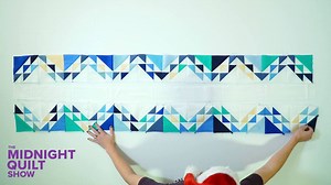 66K views · 620 reactions | Forget the milk and cookies. In Angela’s house, it’s all about the wine and popcorn! Spend the night before Christmas piecing triangles and playing with negative space while you wait up for Santa with Angela. Watch the full episode here & learn how YOU could win items from Angela's Christmas wishlist! → https://youtu.be/P_EmvpAev0o | Midnight Quilt Show | Facebook