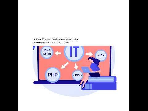 Java Learning Hub - Session 15 - Even Reverse & Series on Sq plus 1