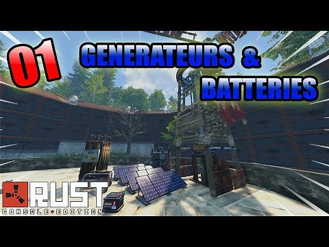 LES SOURCES D'ENERGIES ET BATTERIES DE STOCKAGE | TUTO ELEC #01 | RUST CONSOLE