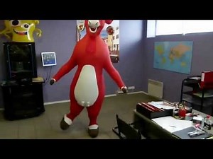 How to put on an Inflatable Costume