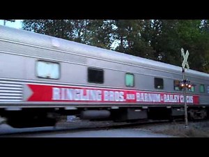 RBBB Circus Train - Eastbound Through Still River (Harvard), MA. - 9/28/11