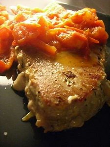 Recette de steak de thon à la tomate savoureuse