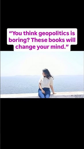 Geopolitics is NOT Boring | These Books Will Change Your Mind 📚