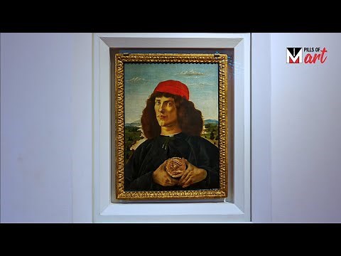 Menarini Pills of Art: Portrait of a Young man with Medal by Botticelli