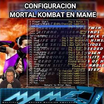 TUTORIAL MAME Configuracion de botones #videogames #gaming #retro