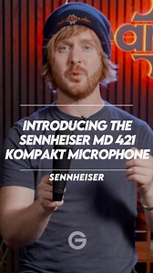 1.9K views | Sennheiser have updated the classic MD 421 microphone to make it even better... Here's everything you need to know about the Sennheiser MD 421 Kompakt Dynamic Instrument Microphone. . . . #sennheiser #md421kompact #sennheisertommic #microphone #studioflow | Gear4music | Facebook