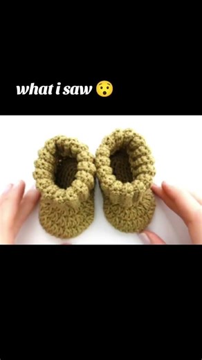 how to Crochet baby booties #crochet #handmade #foryou #tutorial #artist