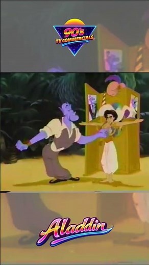 90's Aladdin TV Commercial #aladdin #edits #shorts #tvcommercial #90snostalgia