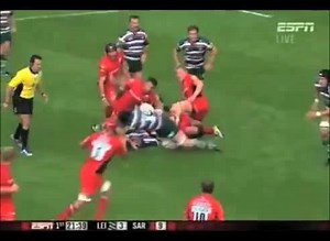 22K views · 198 reactions | #FridayTryDay!  Incredible handling!  Charlie Hodgson finishes off a fine Sarries attack vs Leicester.  #TogetherSaracens ⚫ | Saracens | Facebook