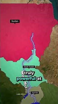 Mapping the World's Longest River #geography #nile